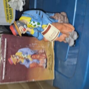 Hand Painted Bisque Porcelain Of Willie The Hobe By EMMIT KELLY JR